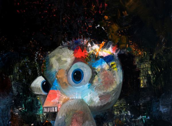 George Condo, Birdbrain, 2018