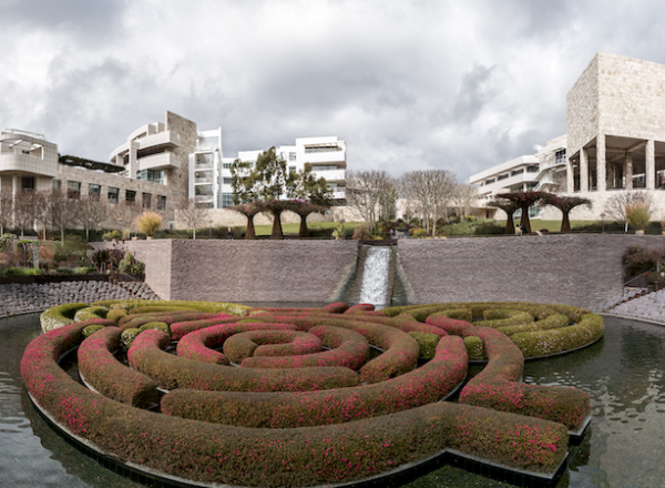 Getty Center from Central Garden