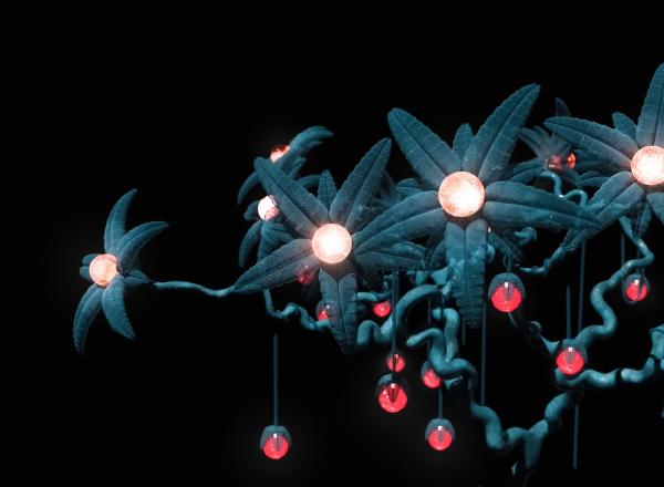 The Haas Brothers, The Strawberry Tree, 2023. Digital rendering, 2023.