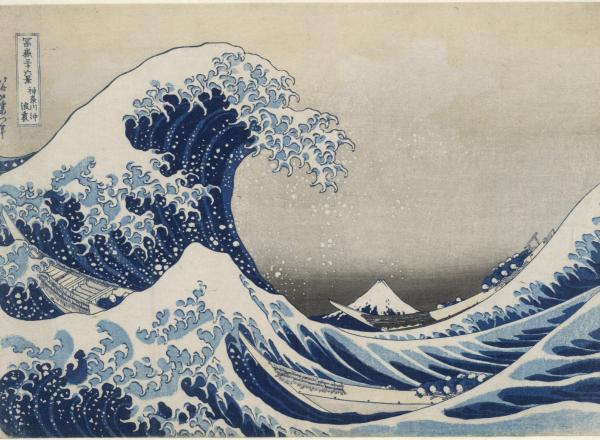 Hokusai Great Wave print