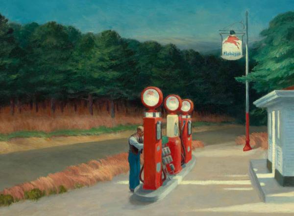Edward Hopper, Gas, 1940