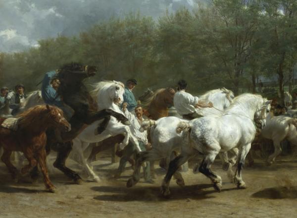 The Horse Fair Painting 1852
