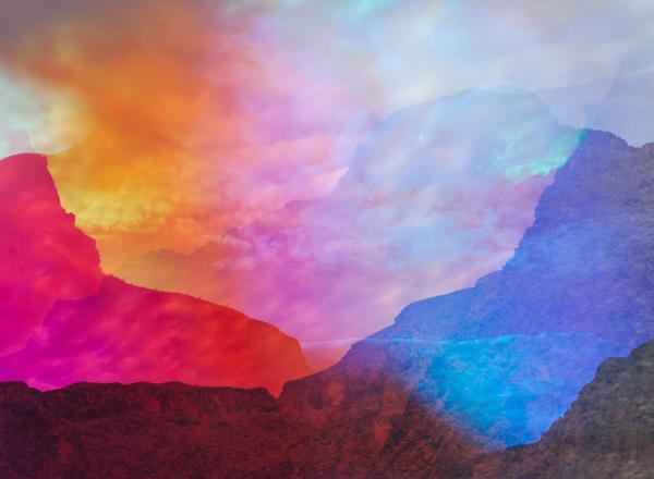 Terri Loewenthal, Psychscape 45 (Peach Springs Canyon, AZ), 2018. Archival pigment print, 30 x 40 inches, Edition of 3 + 2AP