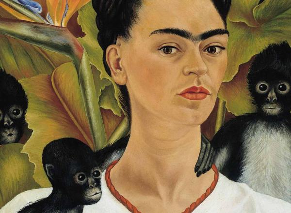 Frida Kahlo, Self-Portrait with Monkeys, 1943.