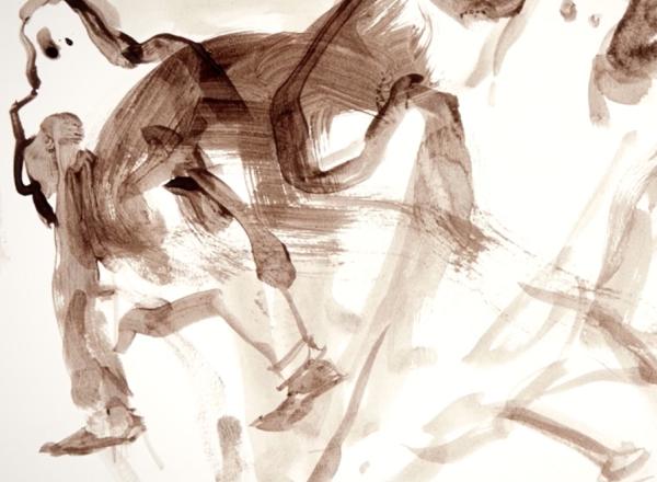 kara walker drawing practice Switzerland solo show 