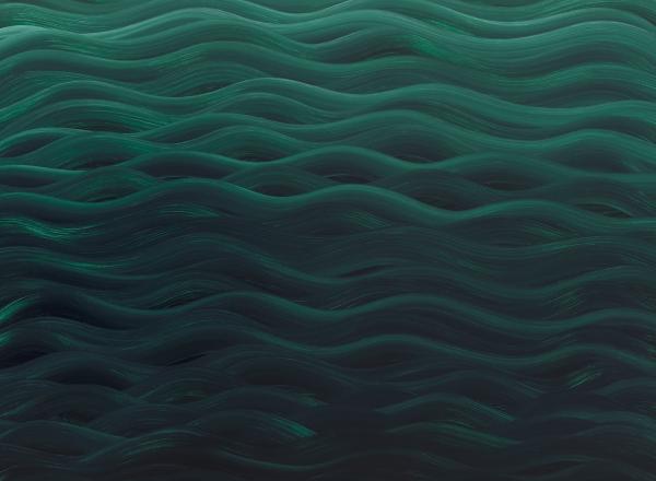 Karin Davie, While My Painting Gently Weeps no 2, 2019. Part of the While My Painting Gently Weeps series. Oil on linen over shaped stretcher. 74.5 x 84 x 1.5 in.