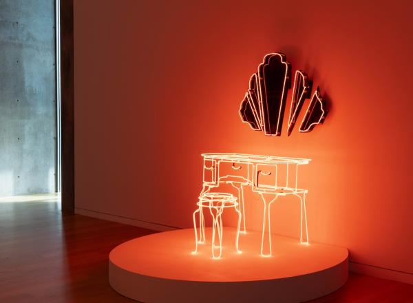 A piece from Ja’Tovia Gary's "Citational Ethics" series at The Modern Art Museum of Fort Worth, 2024.