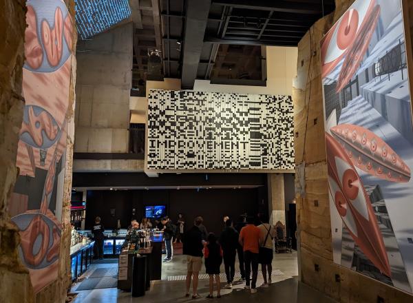 Art exhibit at MONA, Berriedale, Tasmania, 2023. License