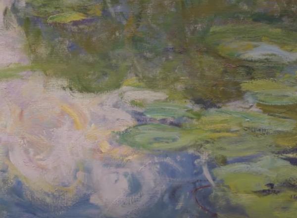 water lillies detail