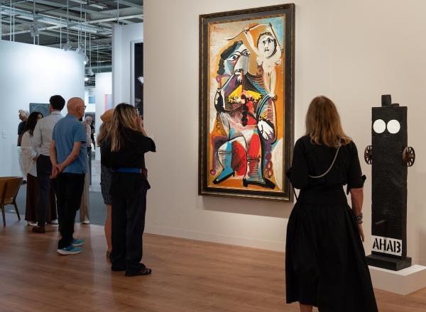 Pace Gallery at Art Basel in 2025. Source.