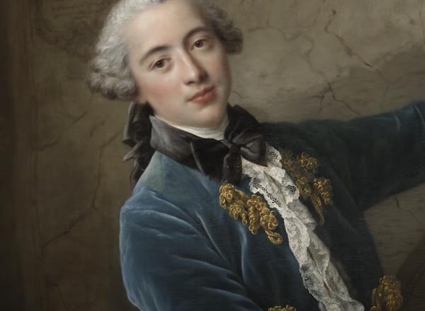 detail portrait indigo count national gallery man pointing to map