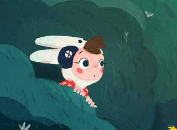 Beatrice Blue, Page from Once Upon a Unicorn Horn, 2019.