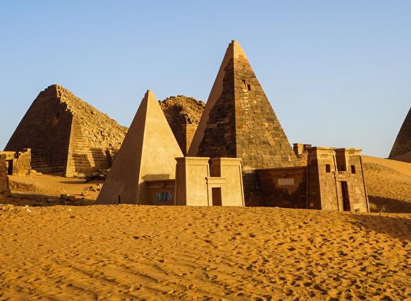 Nubian Pyramids in Sudan