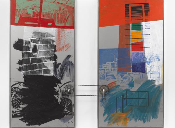 Robert Rauschenberg, Climb (Urban Bourbon), 1993.
