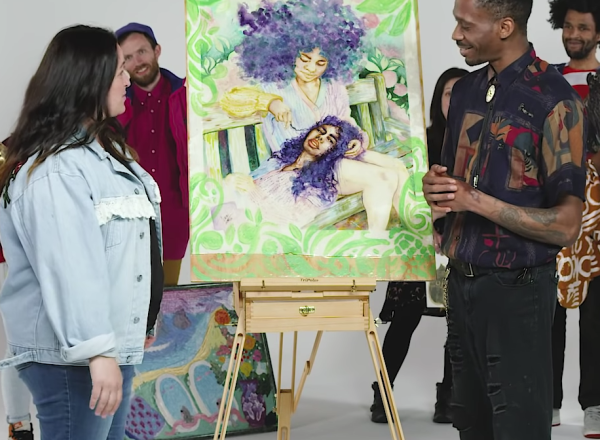 People trying to match art to the artist