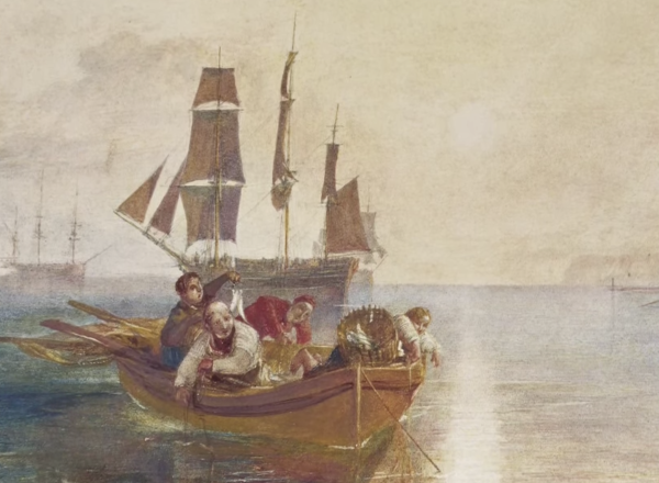 Sun-rise. Whiting Fishing at Margate