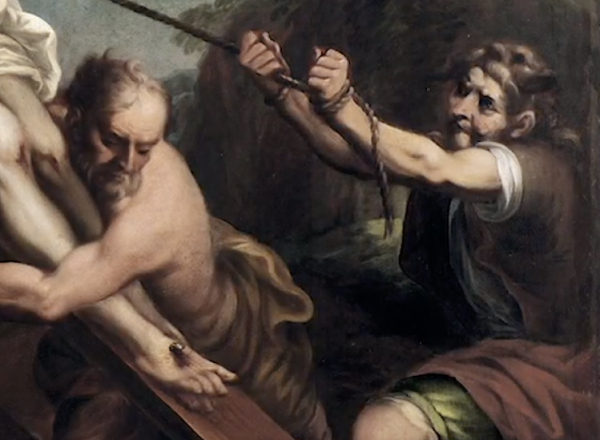 detail of Elevation of the Cross