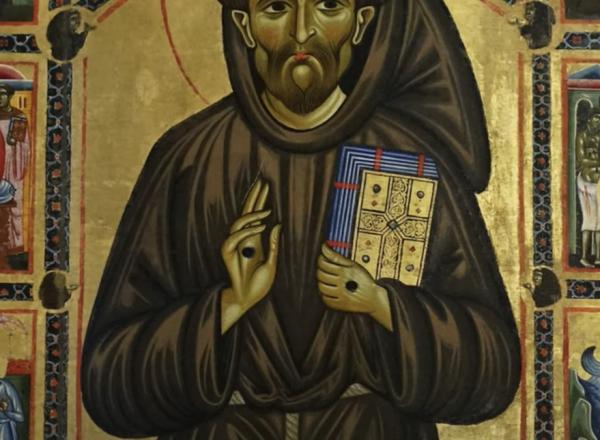 Detail of St. Francis altarpiece 