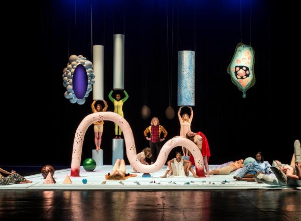 Tai Shani, installation view of DC: Semiramis, Glasgow International 2018.