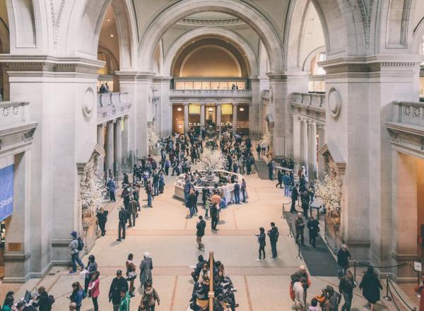 interior of Metropolitan Museum of Art