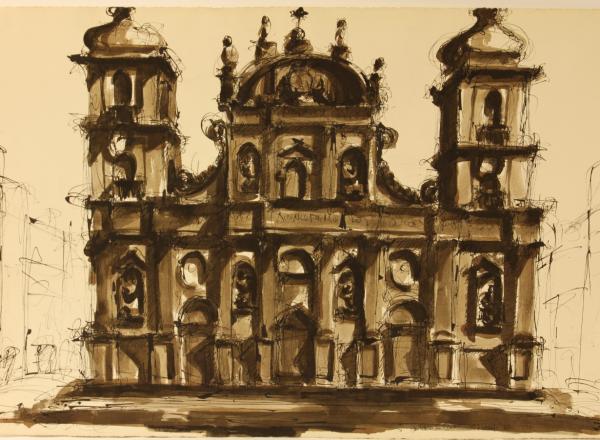 Michael Graves (American, 1934–2015). San Pietro in Frascati, 1961