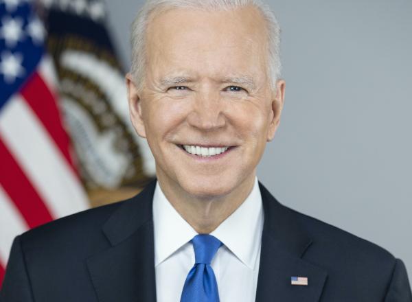 Adam Shultz, U.S. President Joe Biden's official portrait, 2021.