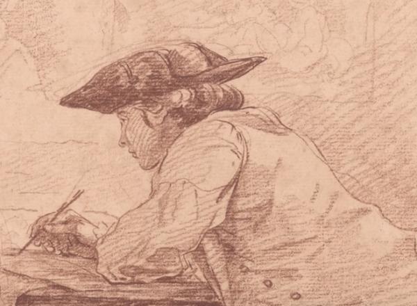 Hubert Robert Young Artists in Studio Detail