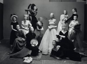 Irving Penn, 12 Models Moving Their Heads, New York, 1947, Nicola Erni Collection, Zug