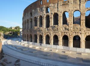 New Piazza on South Side of the Colosseum