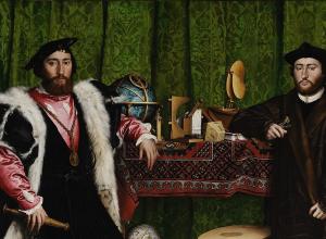 Hans Holbein the Younger, The Ambassadors, 1533. National Gallery of Art, London.