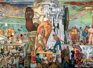 Diego Rivera, The Marriage of the Artistic Expression of the North and of the South on this Continent (Pan American Unity), 1940.