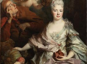 Dating from 1710-1714 when Largillière was at the height of his powers and popularity, Portrait of Madame de Parabère or Portrait of a Lady as Pomona (estimate $1/1.5 million)