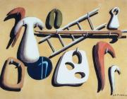 Herbert Bayer, Stadelwand, 1936, M.T. Abraham Foundation