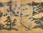 Chiyo Mitsuhisa (attr., active late 16th Century), Japan, Presentation of a Prince, Momoyama period (1573–1615).