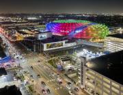 Jennifer Steinkamp, Swoosh, at Intuit Dome