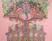 Salvador Herrera, Insertion of Imagination, 2019. Collage. 78.74 x 78.74 in (200 x 200 cm).