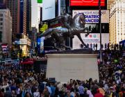 Rumors of War © 2019 Kehinde Wiley. Presented by Times Square Arts in partnership with the Virginia Museum of Fine Art and Sean Kelly, New York.