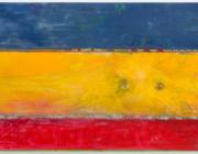 Frank Bowling, Elder Sun Benjamin, 2018