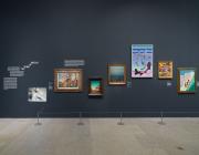 Installation view Surrealism Beyond Borders.