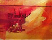 Andy Warhol, Electric Chair, 1971. Ten screenprints on paper. Each sheet: 89.5 × 121.9 cm (351/4 × 48 in).