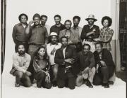 Anthony Barboza photograph of a group of people