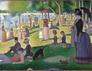 Georges Seurat, A Sunday on La Grande Jatte, 1884, oil on canvas