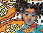 Bisa Butler Detail Oranges