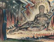 William Blake (1757-1827), Capaneus the Blasphemer, 1824-1827