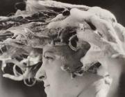 Dora Maar woman with shampoo in her hair