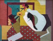 Shell, 1930, Oil on canvas, 16 3/16 x 20 x 1 ⅞ in. (framed), Art Museum of West Virginia University Collection 1995.025.012