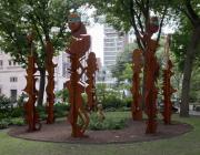 Installation View of Rose B. Simpson’s Seed at Madison Square Park