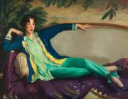 Gertrude Vanderbilt Whitney, 1916, by Robert Henri.
