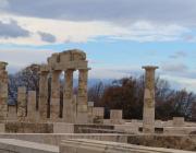 The Palace of Aigai in Vergina, Greece. 