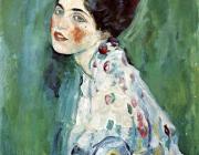 Gustav Klimt, Portrait of a Lady (detail), 1916-17.